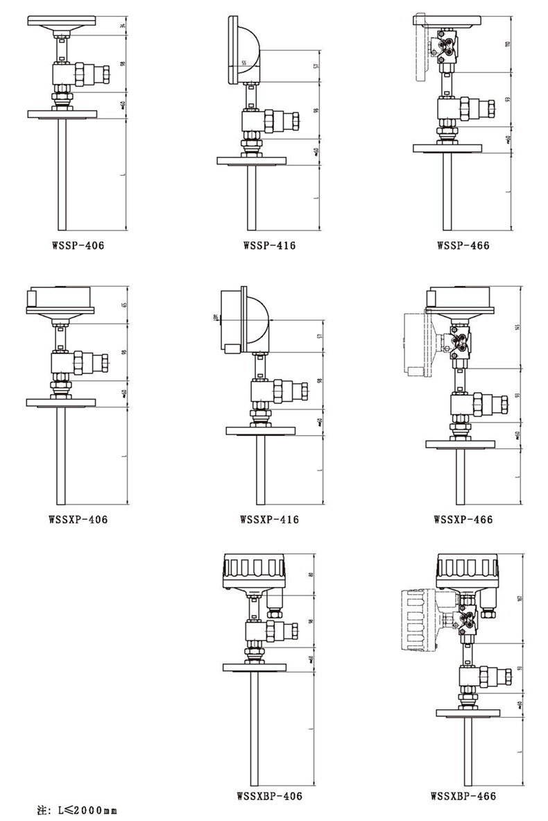 WSSX工业双金属温度计(一体化型法兰式)_双金属温度计_第3张_重庆k8凯发国际仪表科技有限公司 WSSX工业双金属温度计(一体化型法兰式)_http://www.baigo.org_双金属温度计_第3张